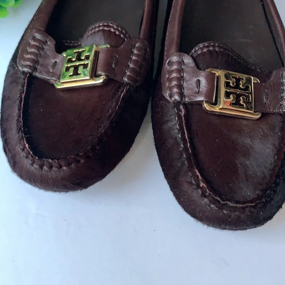 Tory Burch Calf Hair Kendrick Loafers‎ Size: 6.5